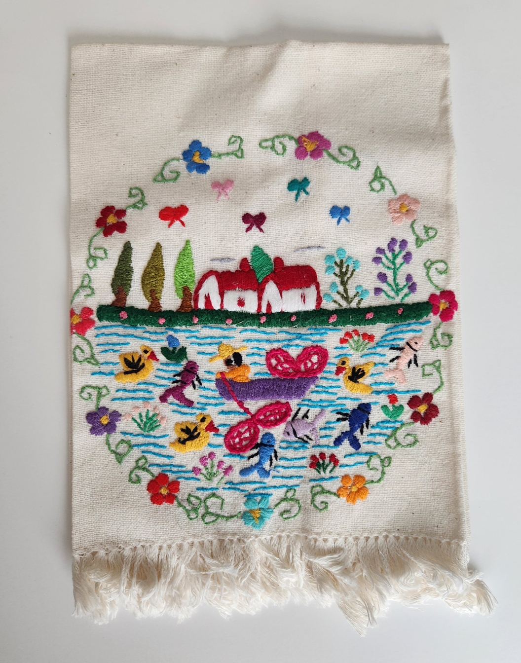 Embroidered Tzintzunzan Napkins