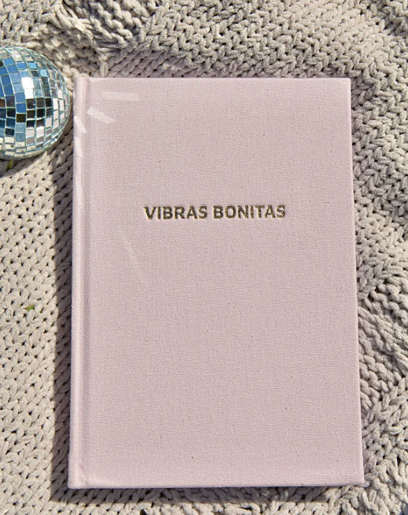 Vibras Bonitas Fabric Journal