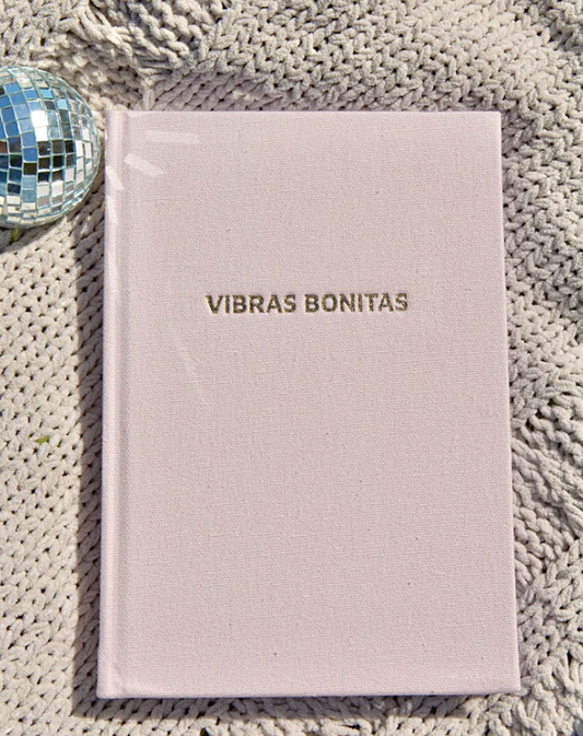 Vibras Bonitas Fabric Journal